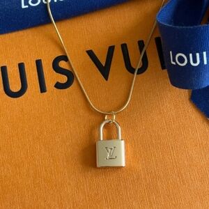 Louis Vuitton Padlock Repurposed Vintage Louis Vuitton Mini Lock Pendant